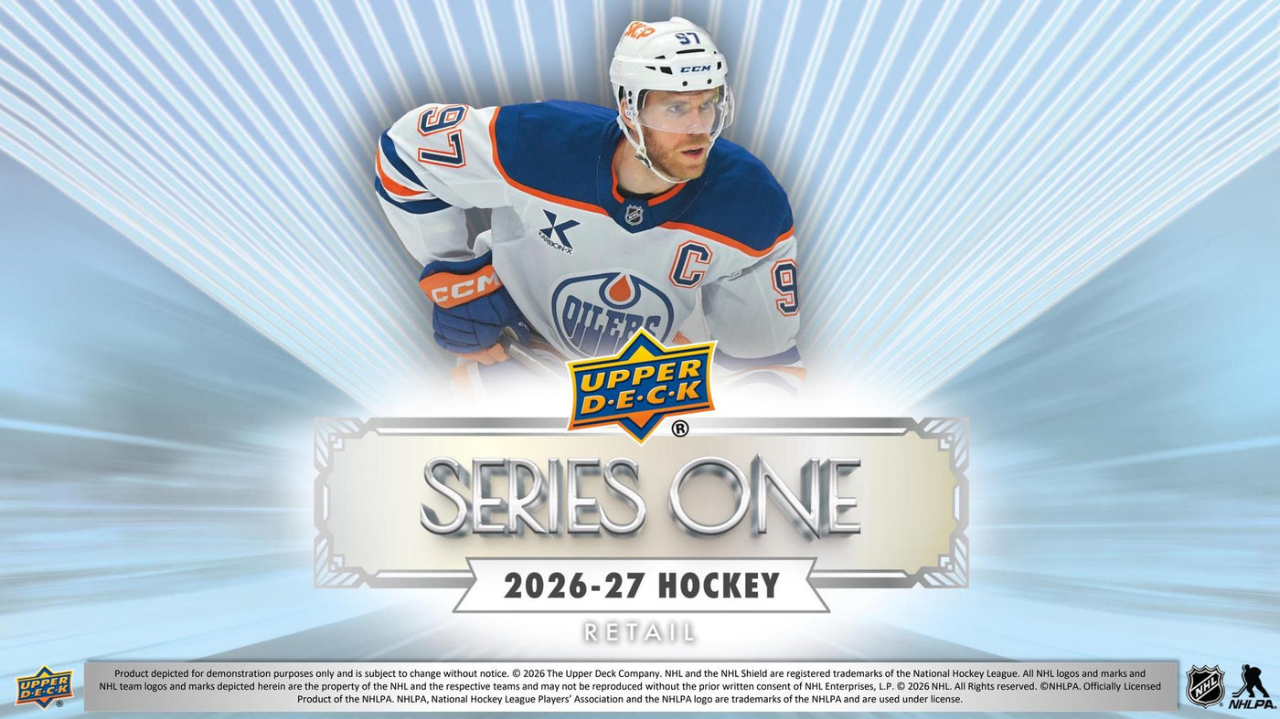 2026/27 Upper Deck Series 1 Hockey Tin (Box) Case (12 Ct.) (Presell)
