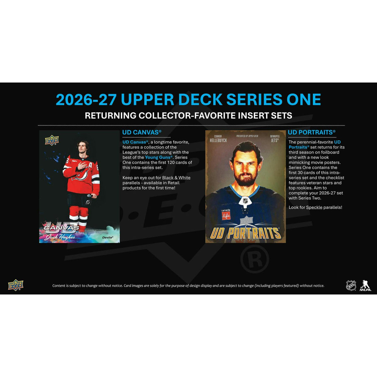 2026/27 Upper Deck Series 1 Hockey Blaster Box (Presell)