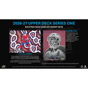 2026/27 Upper Deck Series 1 Hockey Tin (Box) Case (12 Ct.) (Presell)