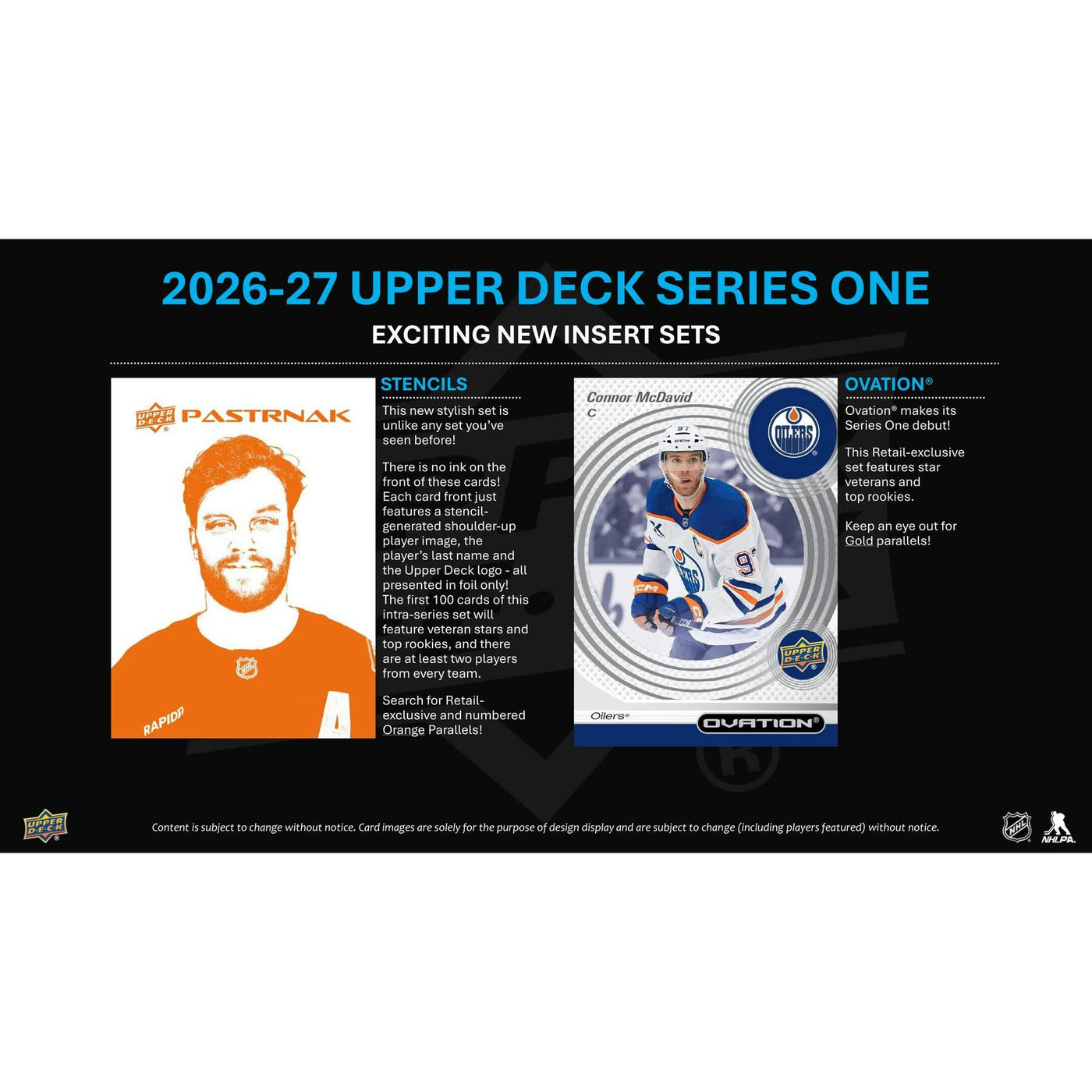 2026/27 Upper Deck Series 1 Hockey Blaster 20-Box Case (Presell)