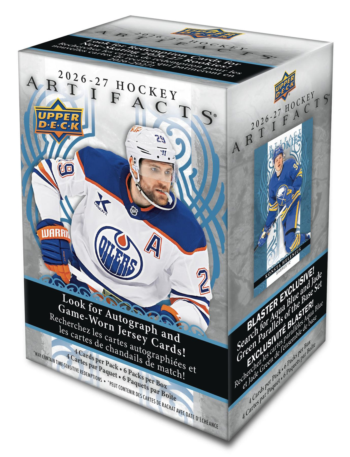 2026/27 Upper Deck Artifacts Hockey Blaster Box (Presell)