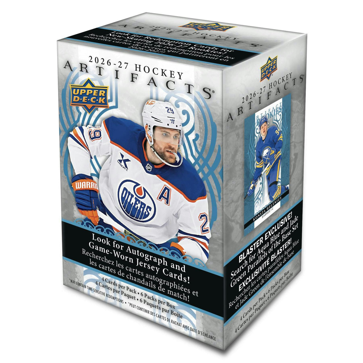 2026/27 Upper Deck Artifacts Hockey Blaster Box (Presell)