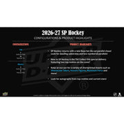 2026/27 Upper Deck SP Hockey Blaster 20-Box Case (Presell)