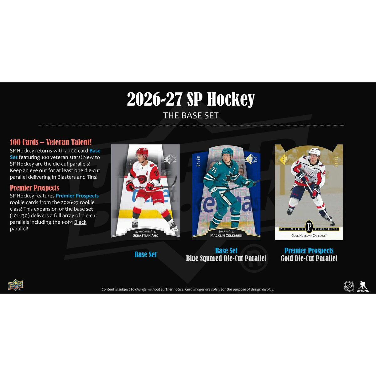 2026/27 Upper Deck SP Hockey Blaster 20-Box Case (Presell)