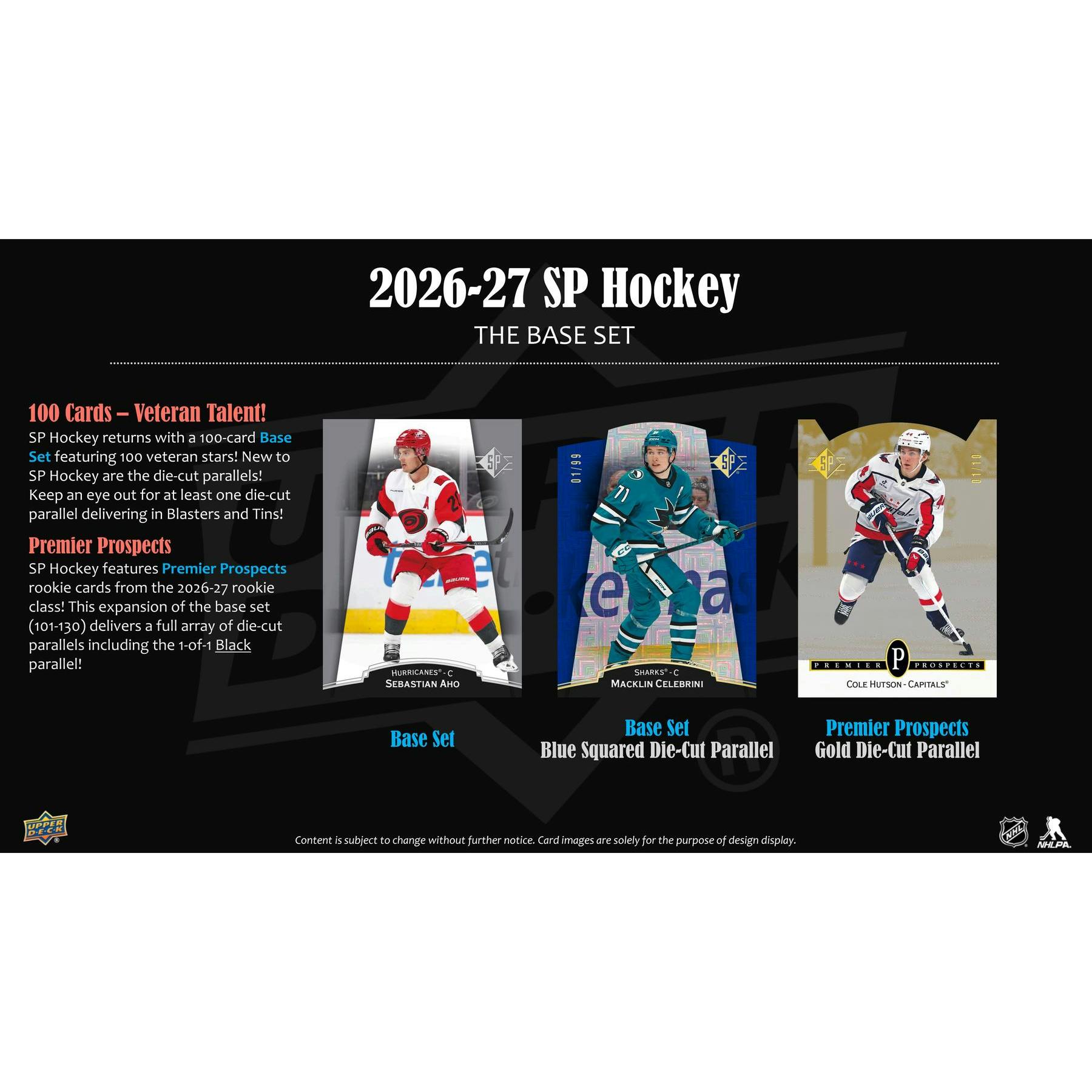 2026/27 Upper Deck SP Hockey Blaster Box (Presell)