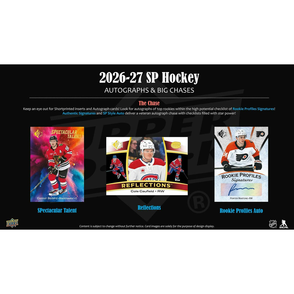 2026/27 Upper Deck SP Hockey Blaster 20-Box Case (Presell)
