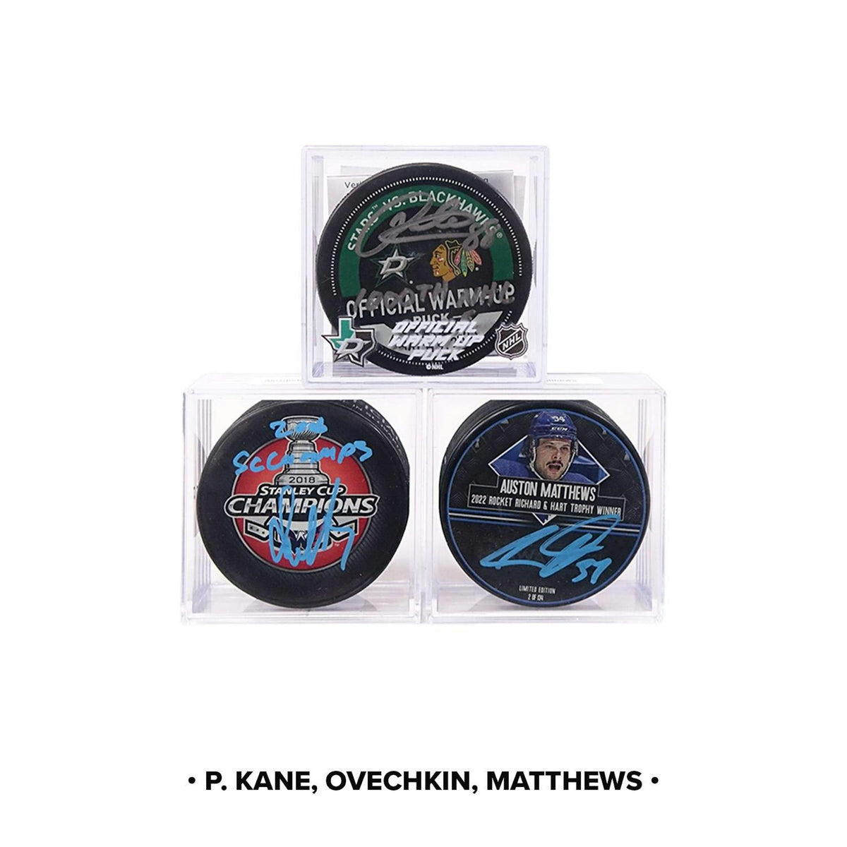 2026/27 Hit Parade Autographed Hockey Puck Series 1 Hobby Box - Three Stars Edition