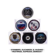 2026/27 Hit Parade Autographed Hockey Puck Series 1 Hobby Box - Three Stars Edition