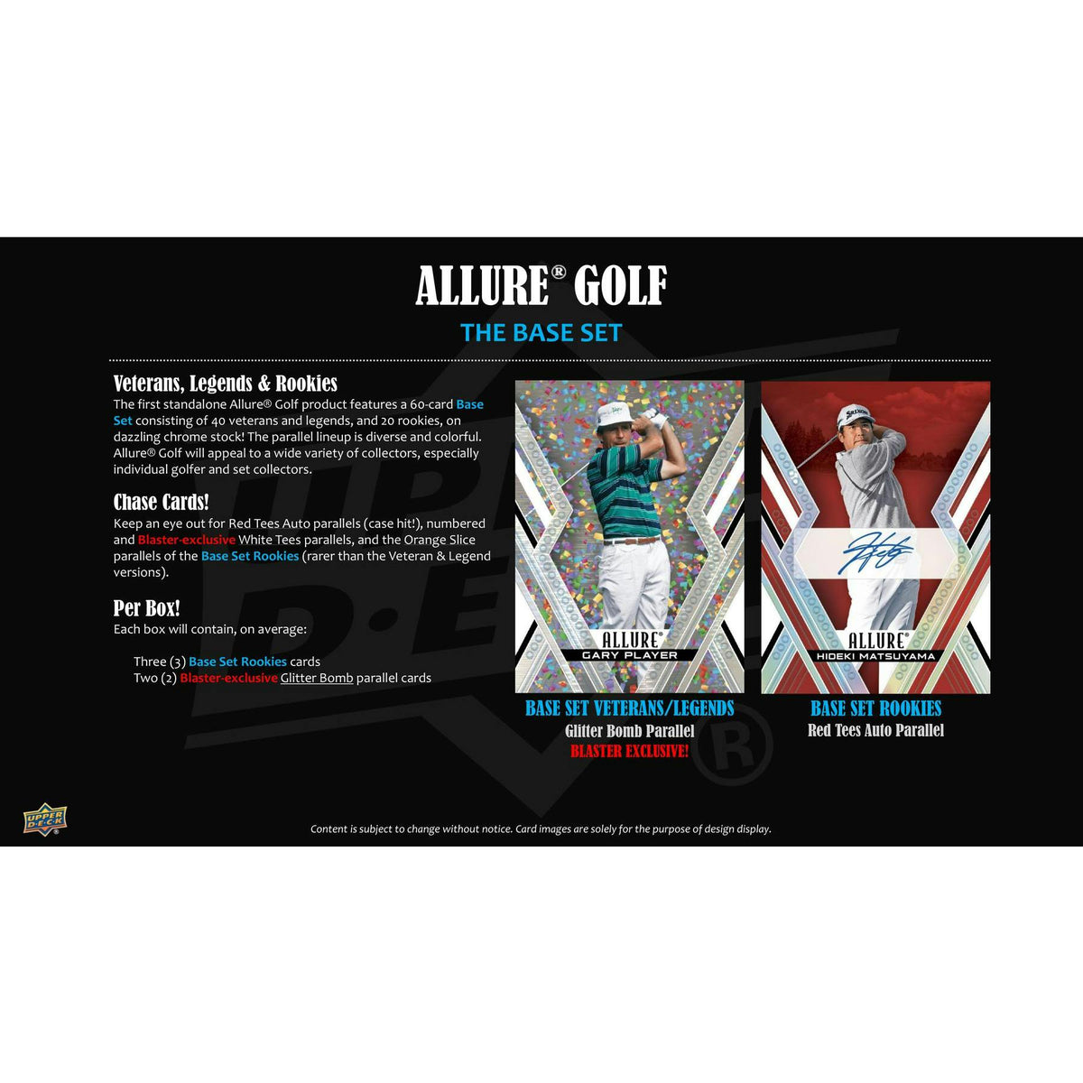 2026 Upper Deck Allure Golf Blaster 20-Box Case