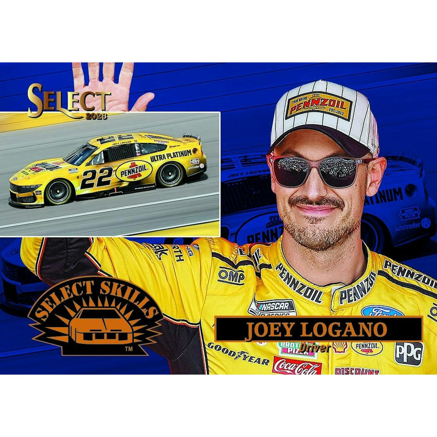 2026 Panini Select NASCAR Racing Hobby 12-Box Case