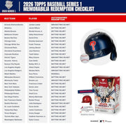 2026 Topps Series 1 Baseball Fanatics Blaster Box