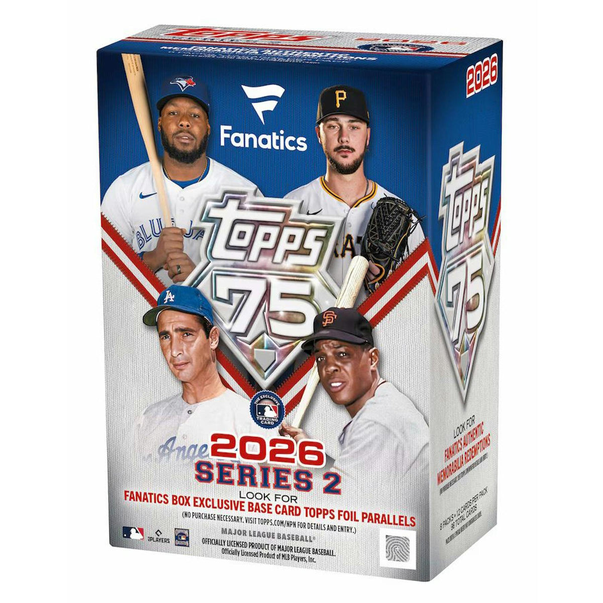 2026 Topps Series 2 Baseball Fanatics Blaster Box