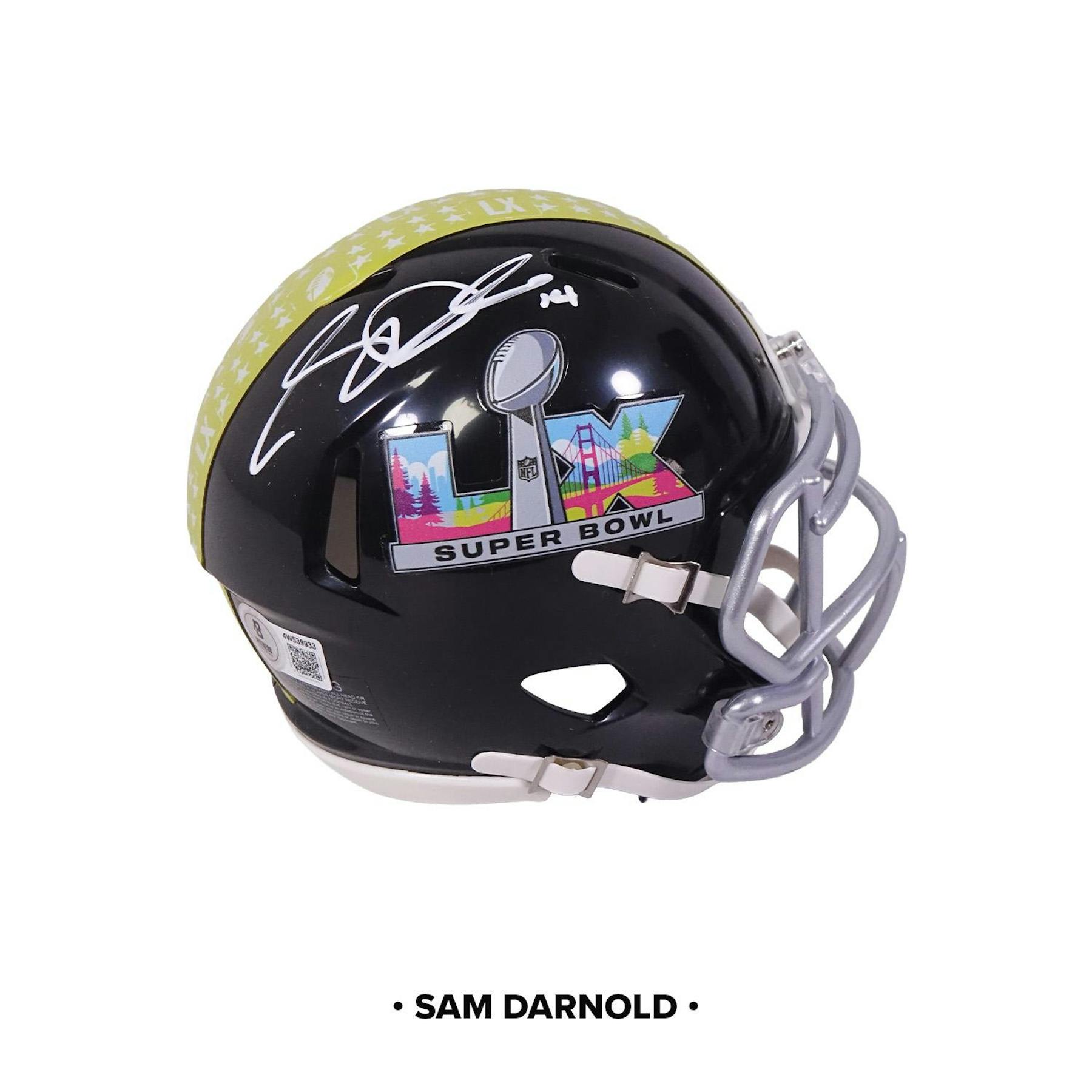 2026 Hit Parade Autographed Football Mini Helmet 1st Round Series 1 Hobby Box