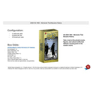 2026 Historic Autographs 1963 Moments That Became History Hobby 24-Box Case