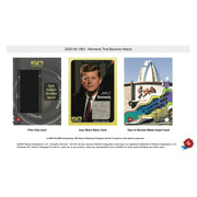 2026 Historic Autographs 1963 Moments That Became History Hobby 24-Box Case