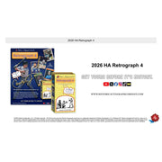 2026 Historic Autographs Retrograph 4 Baseball Hobby Box