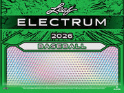 2026 Leaf Electrum Baseball Super Mega 6-Box Case