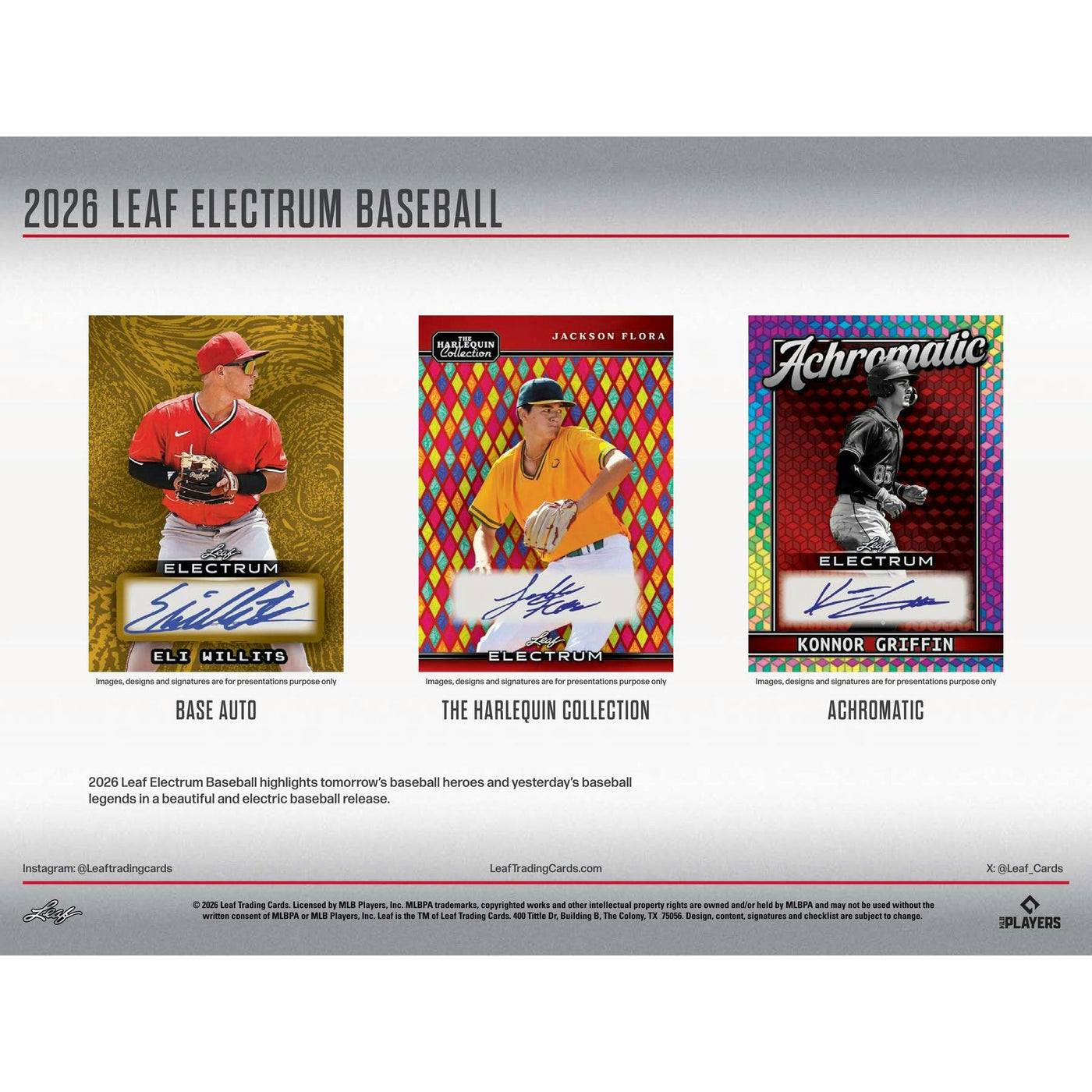 2026 Leaf Electrum Baseball Super Mega Box