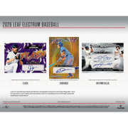 2026 Leaf Electrum Baseball Hobby 10-Box Case