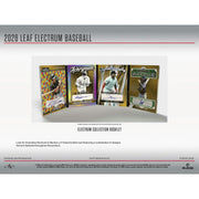 2026 Leaf Electrum Baseball Hobby 10-Box Case