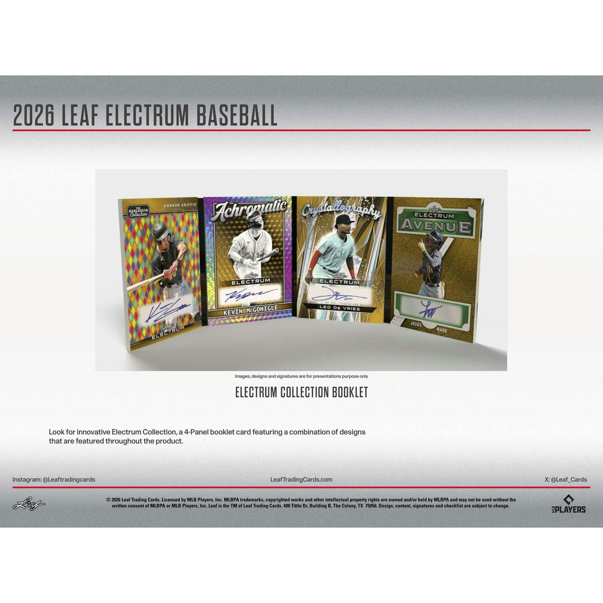 2026 Leaf Electrum Baseball Super Mega 6-Box Case
