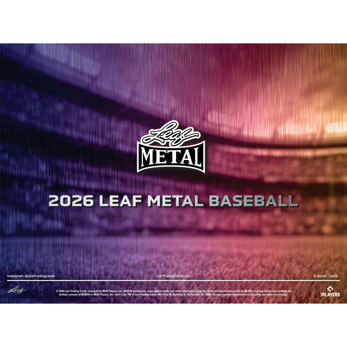 2026 Leaf Metal Baseball Hobby Jumbo Box