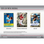 2026 Leaf Metal Baseball Hobby Jumbo 8-Box Case