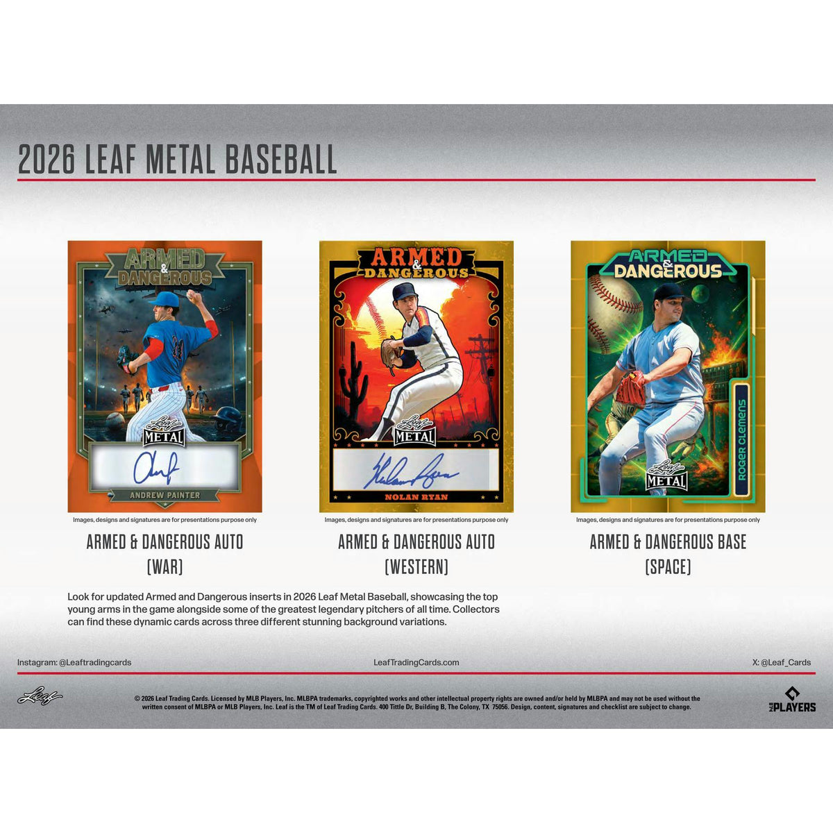 2026 Leaf Metal Baseball Hobby Jumbo 8-Box Case