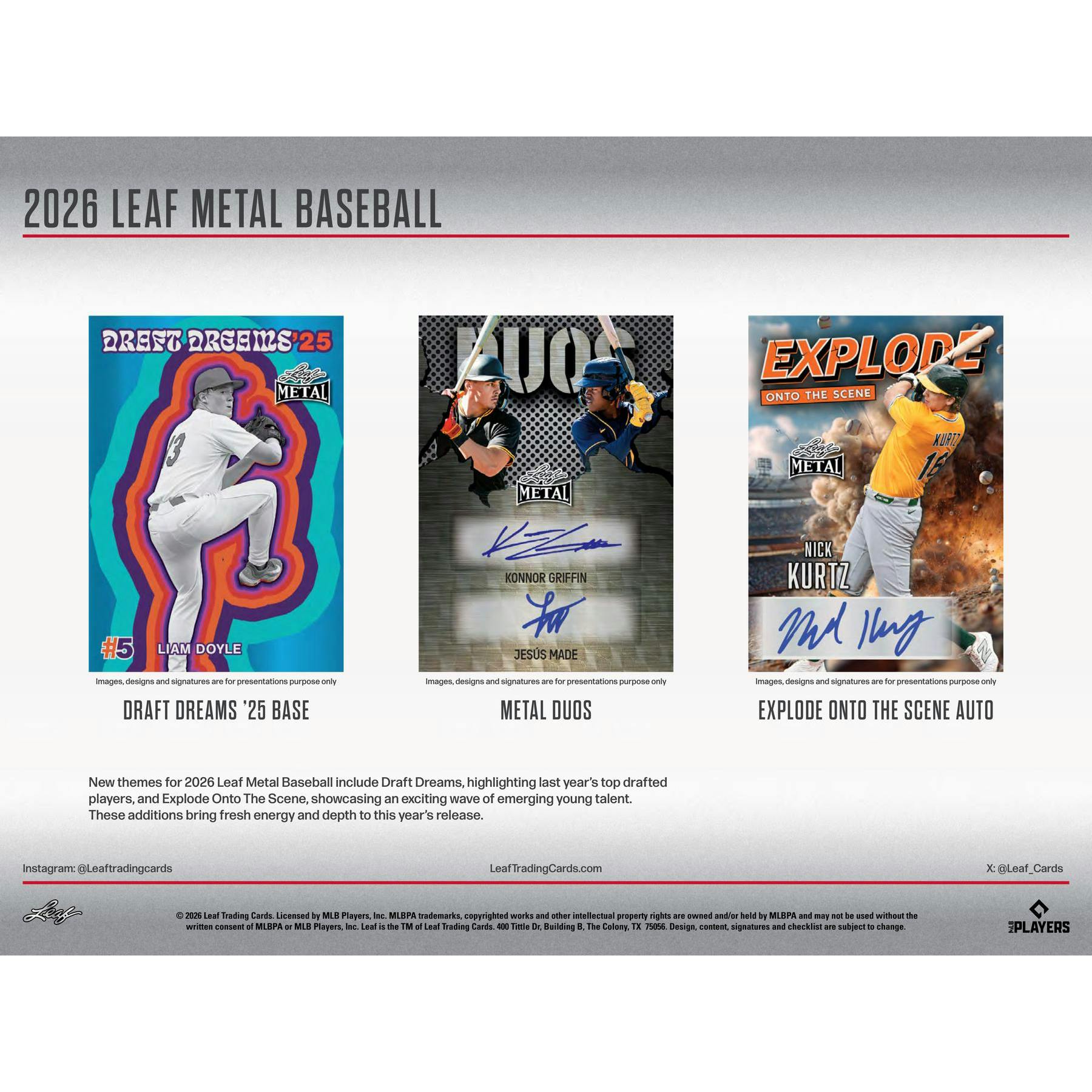 2026 Leaf Metal Baseball Hobby Box