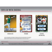 2026 Leaf Metal Baseball Hobby Jumbo Box