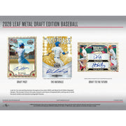 2026 Leaf Metal Draft Baseball Mega Jumbo Box