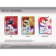 2026 Leaf Vivid Baseball Hobby 12-Box Case