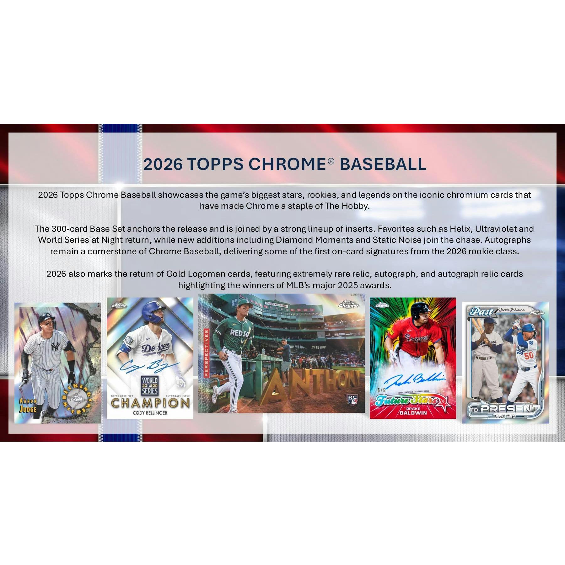 2026 Topps Chrome Baseball Delight Box
