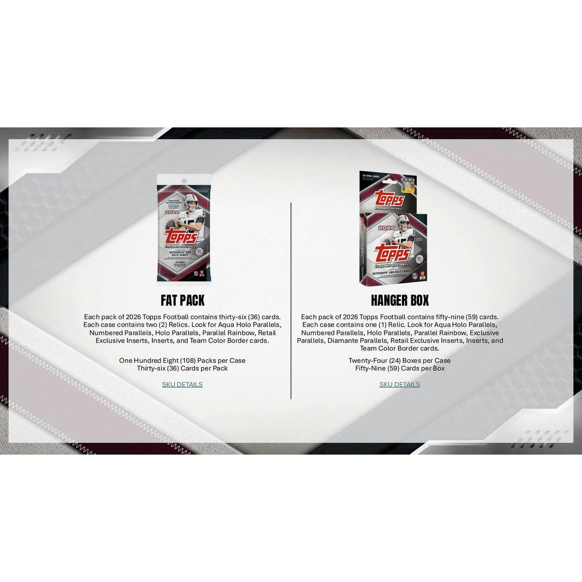 2026 Topps Football Mega 20-Box Case