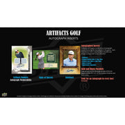 2026 Upper Deck Artifacts Golf Hobby Box