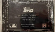 2019 Topps Baseball Holiday Pack