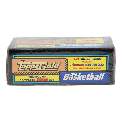 1992/93 Topps Basketball Gold Factory Set