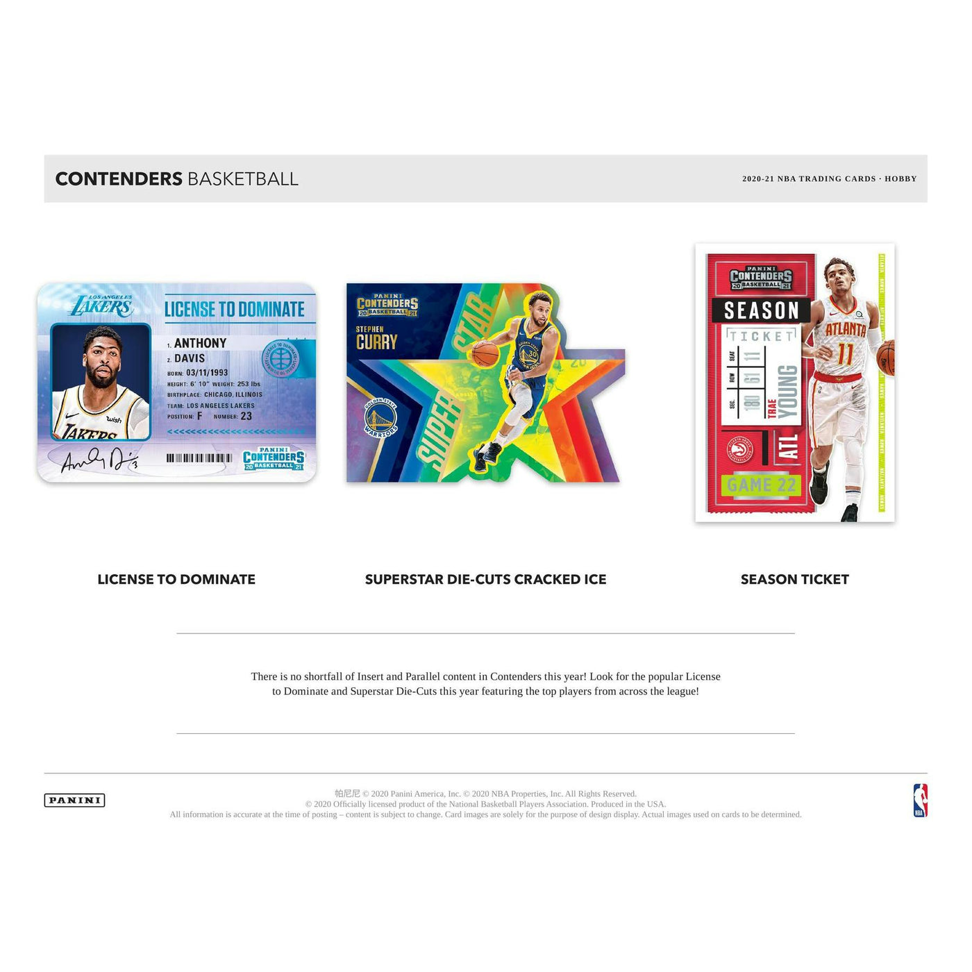 2020/21 Panini Contenders Basketball Hobby Box