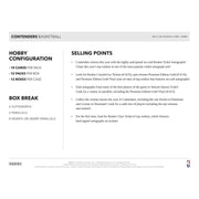 2020/21 Panini Contenders Basketball Hobby Box (Reed Buy)