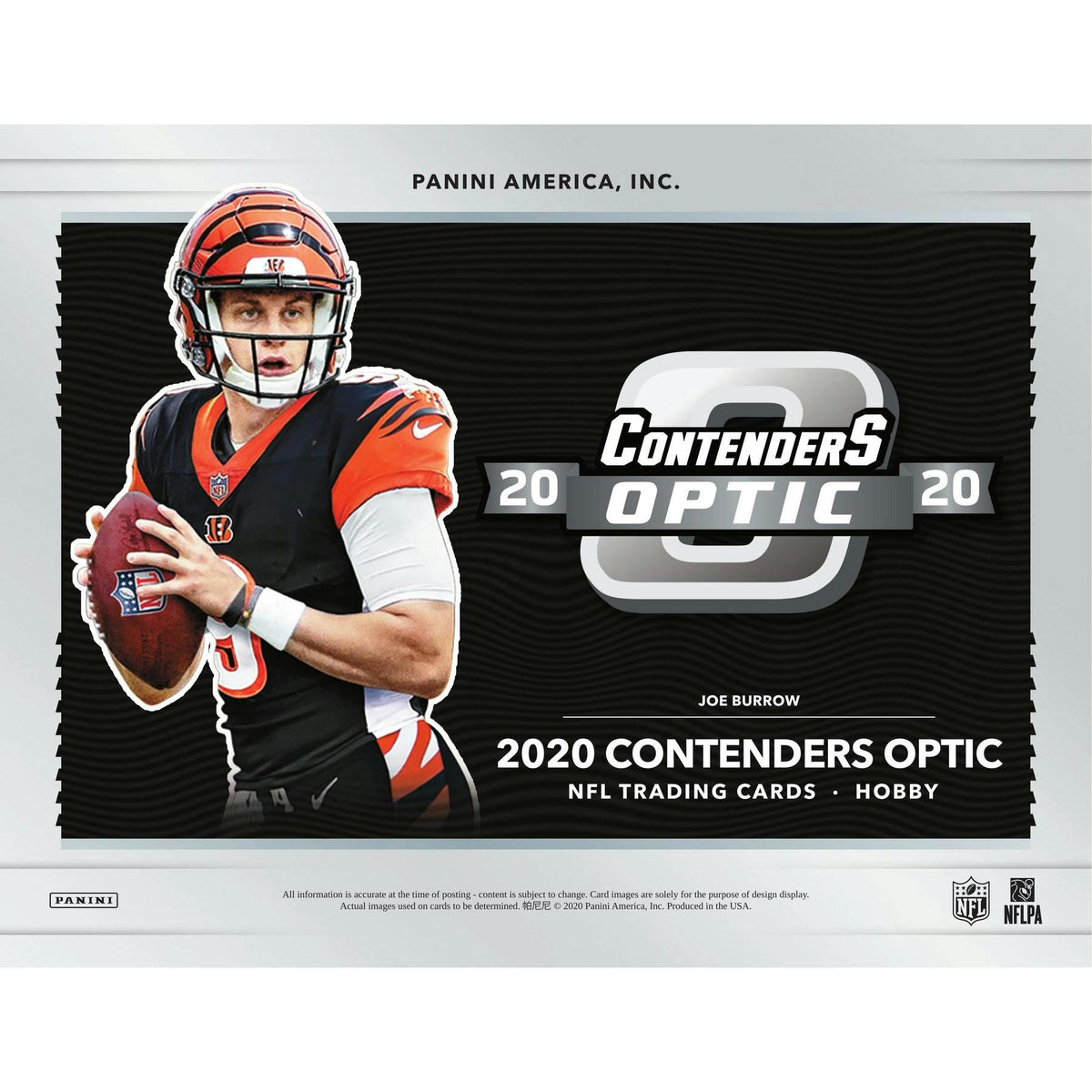 2020 Panini Contenders Optic Football Hobby Box