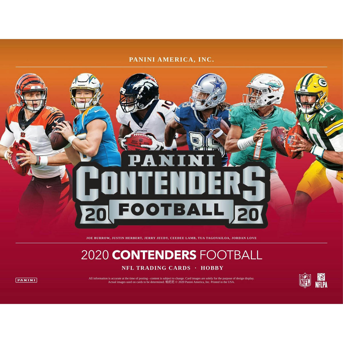 2020 Panini Contenders Football Hobby Box