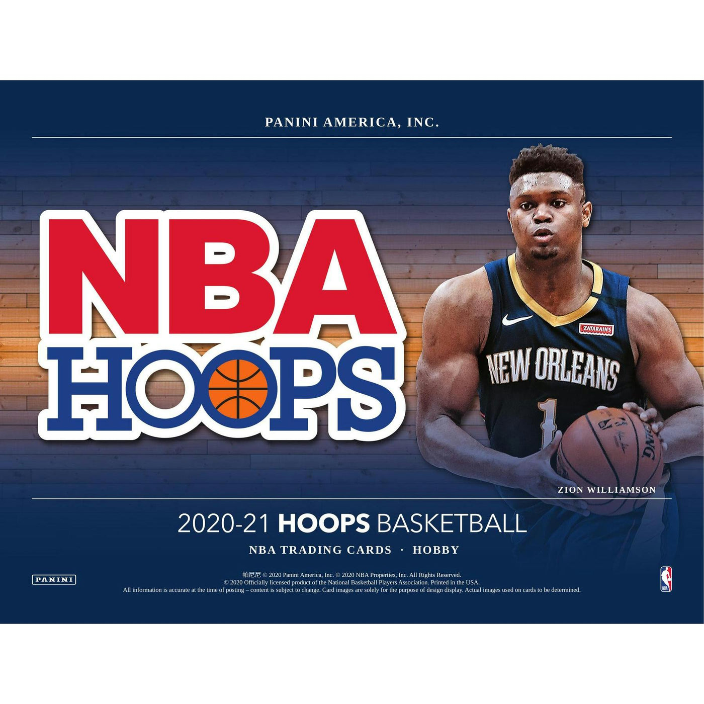 2020/21 Panini NBA Hoops Basketball Hobby Box