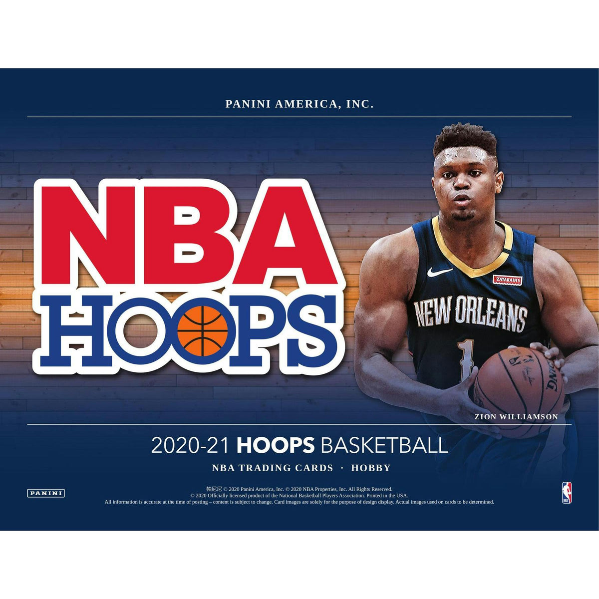 2020/21 Panini NBA Hoops Basketball Hobby Box
