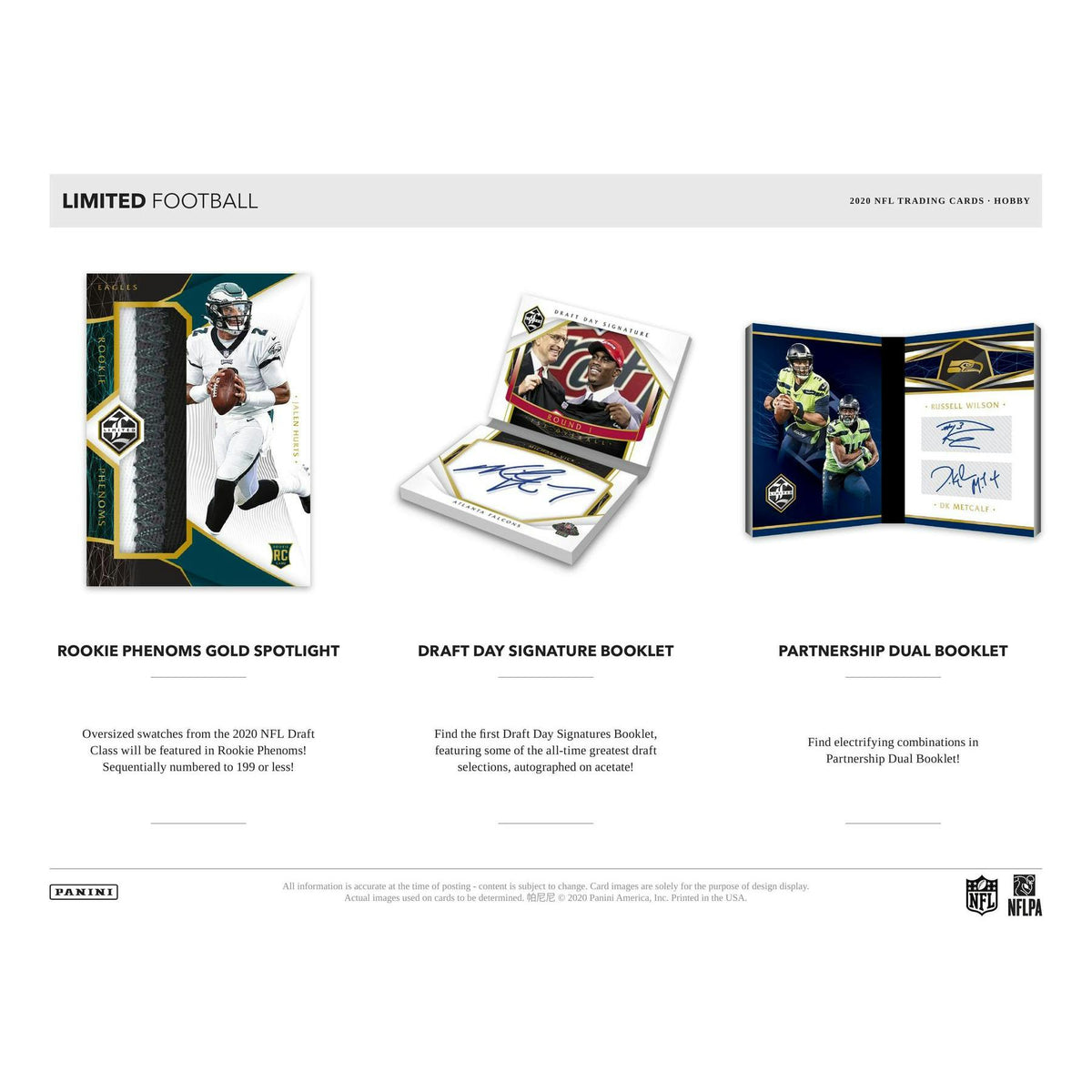 2020 Panini Limited Football Hobby 14-Box Case
