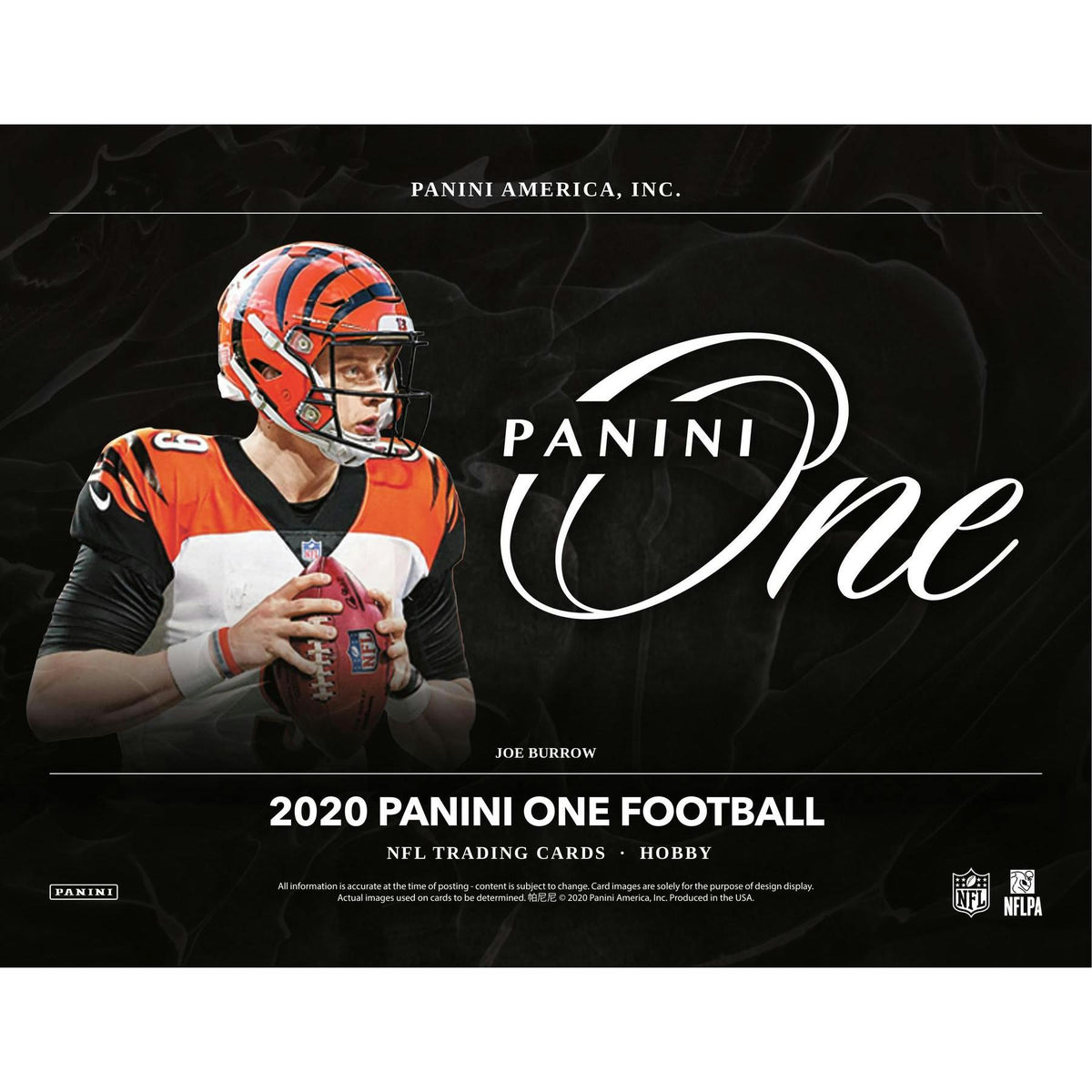 2020 Panini One Football Hobby Box