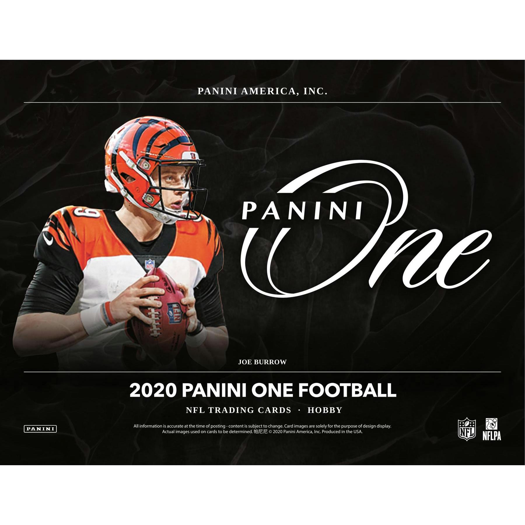 2020 Panini One Football Hobby Box
