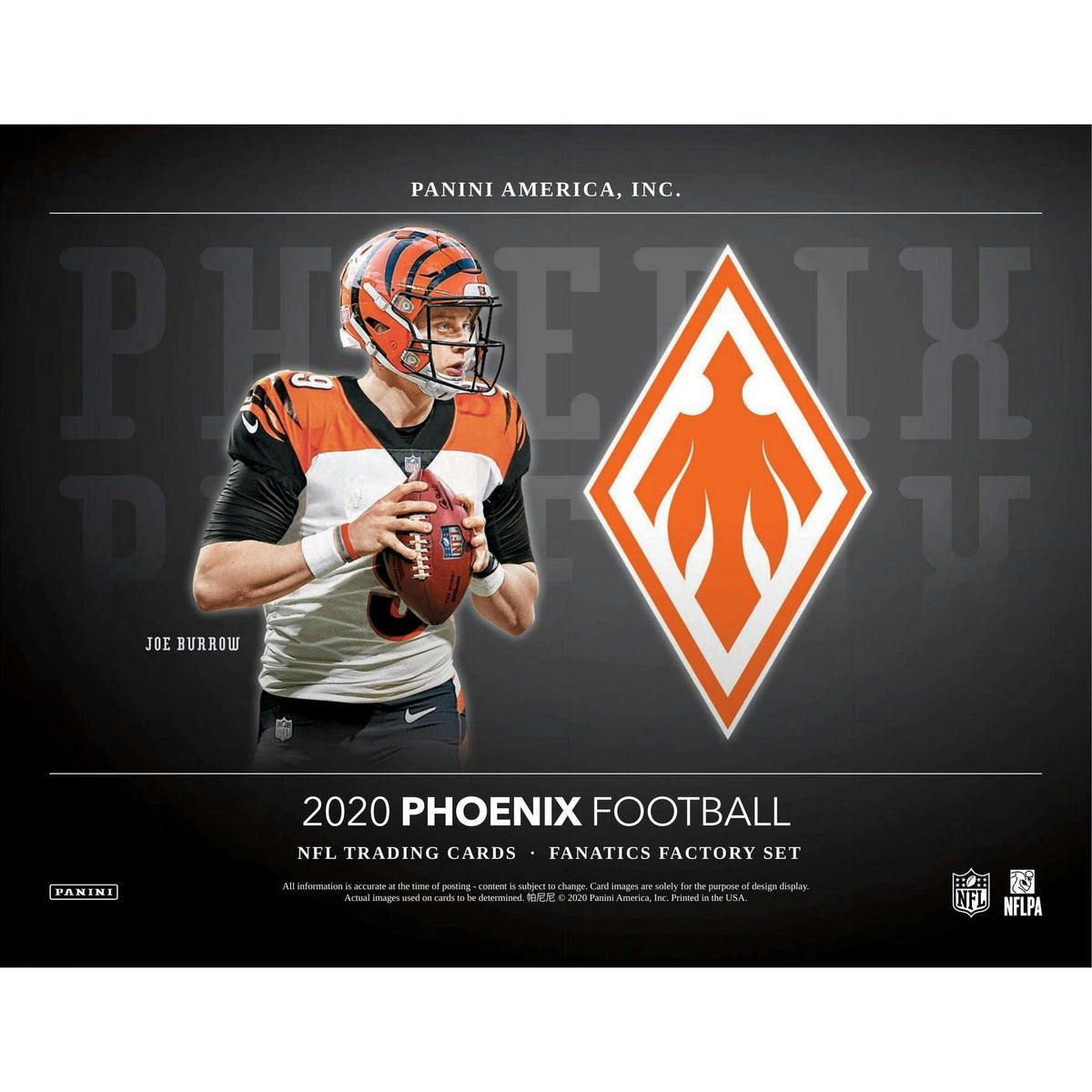 2020 Panini Phoenix Football Factory Set (Box)