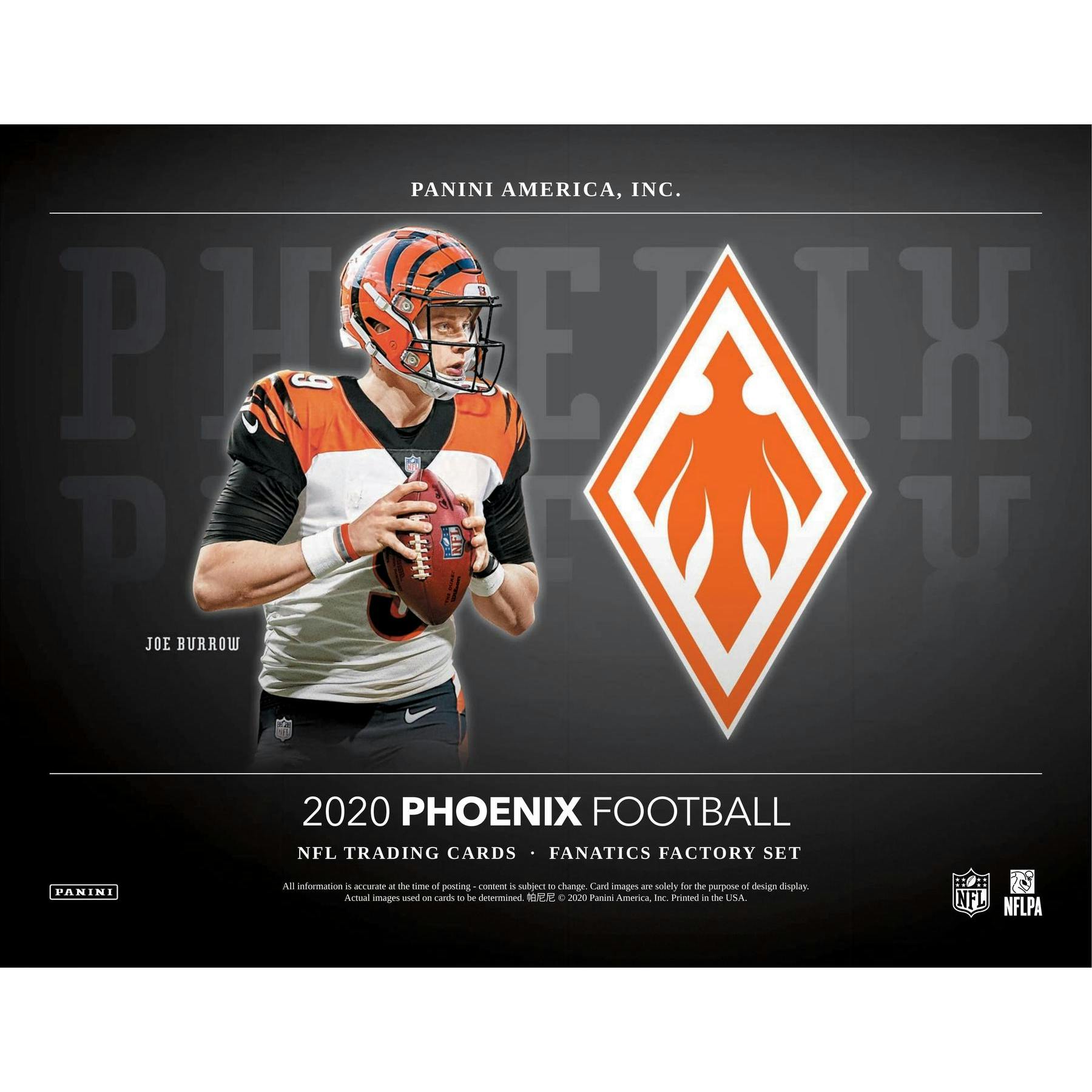 2020 Panini Phoenix Football Factory Set (Box)
