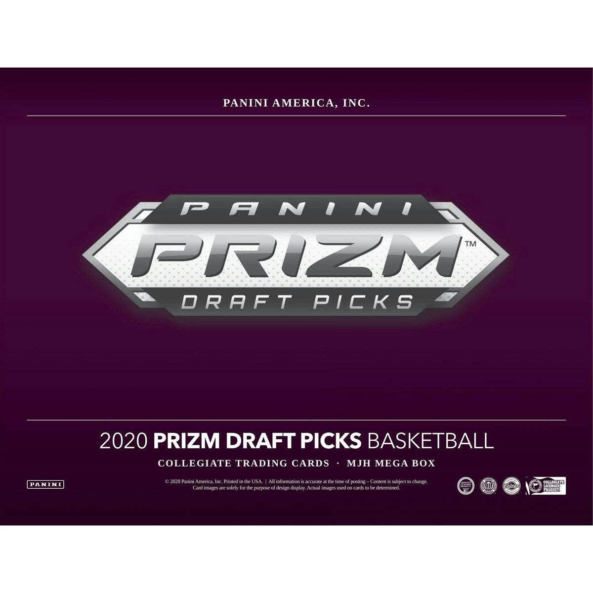 2020/21 Panini Prizm Draft Picks Basketball Mega Box (Pink Ice)