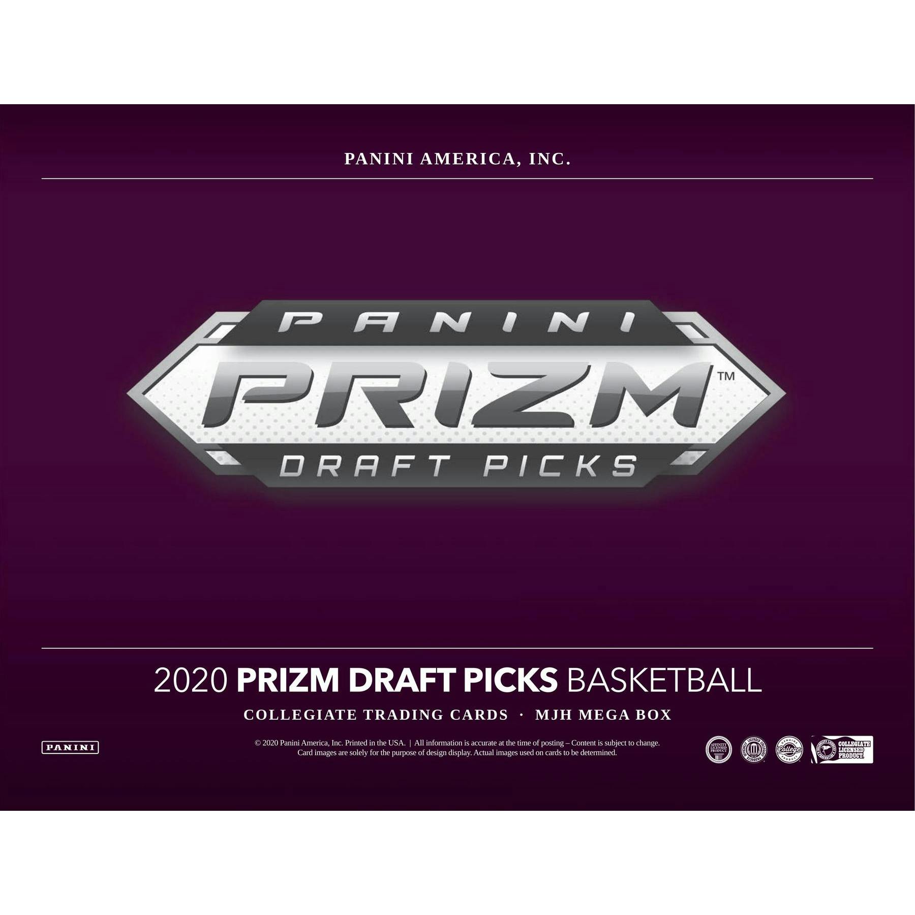 2020/21 Panini Prizm Draft Picks Basketball Mega Box (Pink Ice)